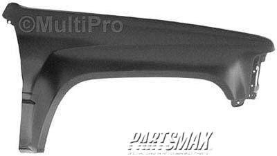 1241 | 1984-1988 TOYOTA PICKUP RT Front fender assy 4WD | TO1241126|5380189194