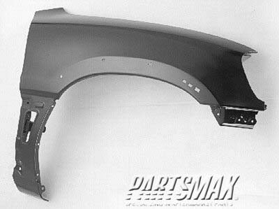 1241 | 1998-2000 TOYOTA RAV4 RT Front fender assy w/bumper cover extension | TO1241169|5380142080