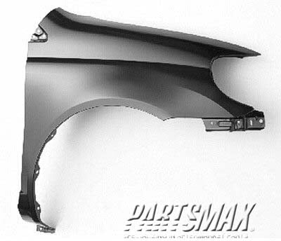 1241 | 2000-2002 TOYOTA ECHO RT Front fender assy w/o molding holes | TO1241173|5381152050
