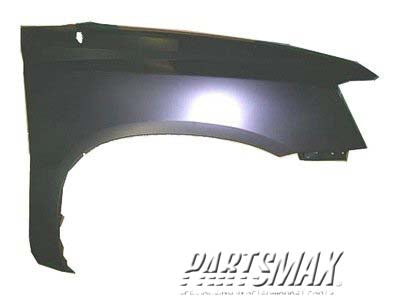 60 | 2001-2007 TOYOTA HIGHLANDER RT Front fender assy w/antenna hole | TO1241187|5380148070