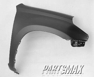 1241 | 2001-2005 TOYOTA RAV4 RT Front fender assy w/o wheel opening flares | TO1241190|5381142170