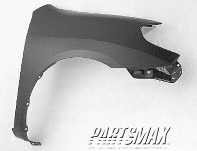 60 | 2003-2008 TOYOTA MATRIX RT Front fender assy base model | TO1241191|5380102080