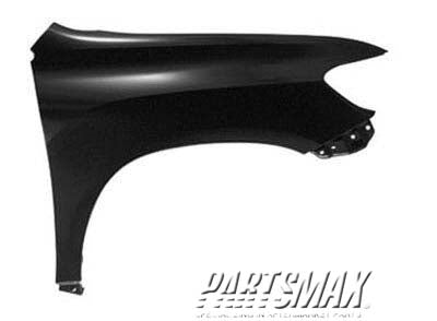 1241 | 2008-2010 TOYOTA HIGHLANDER RT Front fender assy BASE; w/o Antenna Hole | TO1241219|538010E040