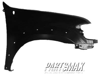 1241 | 2005-2006 TOYOTA TUNDRA RT Front fender assy w/double cab; w/fender flares | TO1241222|538010C160