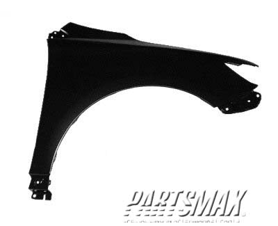 60 | 2009-2013 TOYOTA COROLLA RT Front fender assy Japan Built; w/o S.L. Hole | TO1241224|5380112A70