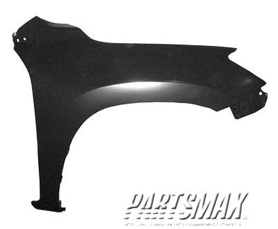 60 | 2009-2012 TOYOTA RAV4 RT Front fender assy Japan Built; w/o Wheel Opening Flares | TO1241228|5380142150