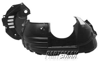 1248 | 2008-2010 TOYOTA HIGHLANDER LT Front fender inner panel w/Towing Pkg | TO1248150|538060E050