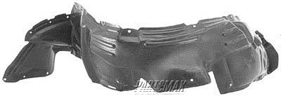 1249 | 1998-2003 TOYOTA SIENNA RT Front fender inner panel fender liner | TO1249105|5387508010