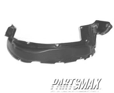 1249 | 2005-2011 TOYOTA TACOMA RT Front fender inner panel BASE|X-RUNNER; 2WD; Polyethylene | TO1249134|5387504150