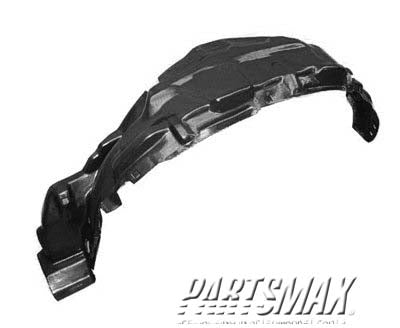 1250 | 1999-2002 TOYOTA 4RUNNER LT Front fender splash shield fender liner | TO1250106|5387635040