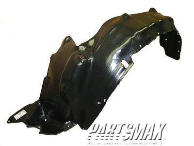 1250 | 2005-2007 TOYOTA SEQUOIA LT Front fender splash shield plastic liner | TO1250121|538760C040