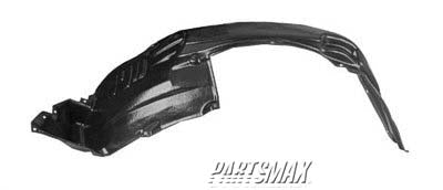 1251 | 2003-2005 TOYOTA 4RUNNER RT Front fender splash shield fender liner | TO1251109|5387535091