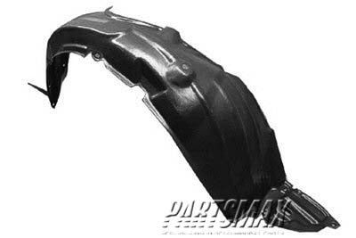 1251 | 2007-2011 TOYOTA YARIS RT Front fender splash shield 2dr hatchback | TO1251119|5387552141