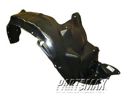 1251 | 2005-2007 TOYOTA SEQUOIA RT Front fender splash shield plastic liner | TO1251121|538750C040