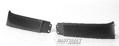 1266 | 2008-2017 TOYOTA SEQUOIA LT Front fender insert w/o Headlamp Washers; black; code 202 | TO1266101|539320C020C0