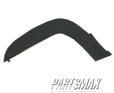 1268 | 2003-2005 TOYOTA 4RUNNER LT Front fender flare smooth finish; black - paint to match | TO1268103|5384835100C0