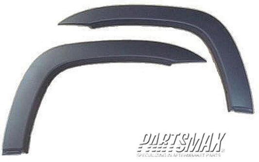 190 | 2005-2012 TOYOTA TACOMA LT Front fender flare X-RUNNER; Type 1; PTM | TO1268105|7508604050C0