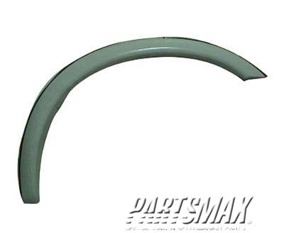 1269 | 1995-2000 TOYOTA TACOMA RT Front fender flare plastic; black - paint to match | TO1269101|7587135900