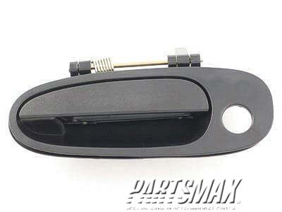 1680 | 1993-1997 TOYOTA COROLLA LT Front door handle outer std/DX; black | TO1310102|6922012160