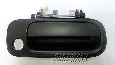 1311 | 1992-1996 TOYOTA CAMRY RT Front door handle outer LE/XLE/SE; black | TO1311101|6921032091C1