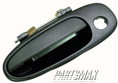 1311 | 1993-1997 TOYOTA COROLLA RT Front door handle outer std/DX; black | TO1311102|6921012160