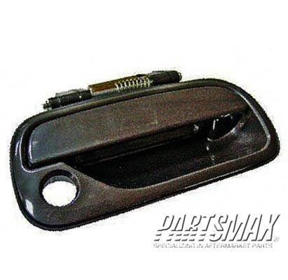 1690 | 2000-2006 TOYOTA TUNDRA RT Front door handle outer regular/access cab; black; code 202 | TO1311125|6921034040C1