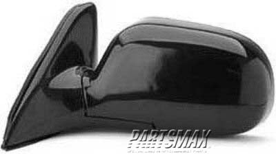 1320 | 1993-1997 TOYOTA COROLLA LT Mirror outside rear view 4dr sedan/4dr wagon; LE; power remote foldaway; black | TO1320104|879401E170C0