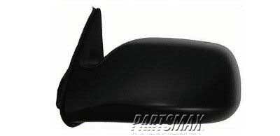 1700 | 2001-2004 TOYOTA TACOMA LT Mirror outside rear view manual remote; base black | TO1320160|8794004090