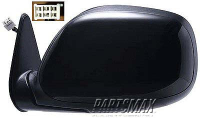 1700 | 2000-2004 TOYOTA TUNDRA LT Mirror outside rear view SR5; REGULAR CAB|ACCESS CAB; Power; Heated; Chrome | TO1320190|879400C100