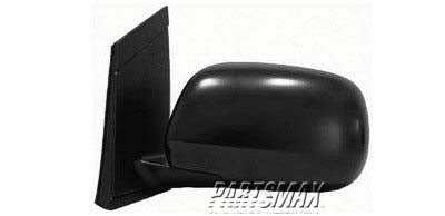 1700 | 2004-2010 TOYOTA SIENNA LT Mirror outside rear view Power; Non-Heated | TO1320201|87940AE010