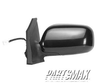 1700 | 2001-2003 TOYOTA PRIUS LT Mirror outside rear view black; code 202 | TO1320213|8794047030C0