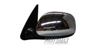 1320 | 2003-2006 TOYOTA TUNDRA LT Mirror outside rear view w/double cab; SR5 model; heated | TO1320227|879400C150