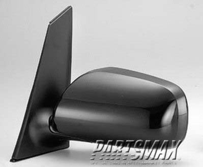 1700 | 2008-2009 TOYOTA PRIUS LT Mirror outside rear view Non-Heated | TO1320255|8794047230