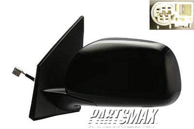 1320 | 2009-2010 TOYOTA RAV4 LT Mirror outside rear view USA Built; Power; w/o Signal Lamp; w/Cover; Textured; see notes | TO1320272|879090R010-PFM
