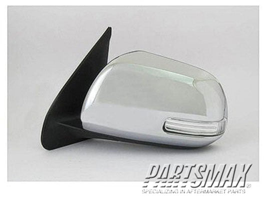 1320 | 2012-2013 TOYOTA TACOMA LT Mirror outside rear view Power; w/Signal Lamp; w/Chrome Cap; see notes | TO1320285|8794004210-PFM