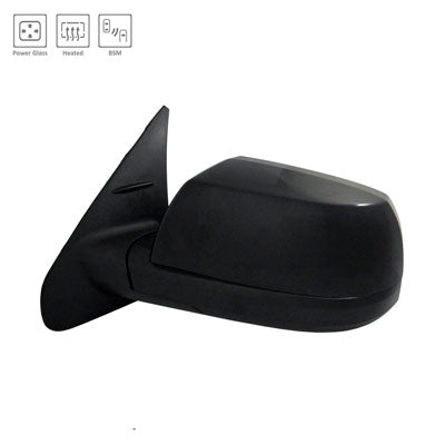 1700 | 2014-2017 TOYOTA TUNDRA LT Mirror outside rear view Standard Type; w/Lane Change Assist; PTM | TO1320342|879400C390C0