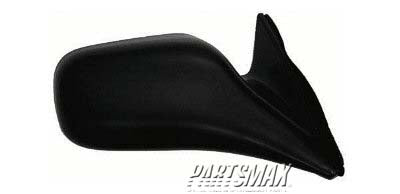 1321 | 1992-1996 TOYOTA CAMRY RT Mirror outside rear view manual; black - paint to match | TO1321114|8791006040
