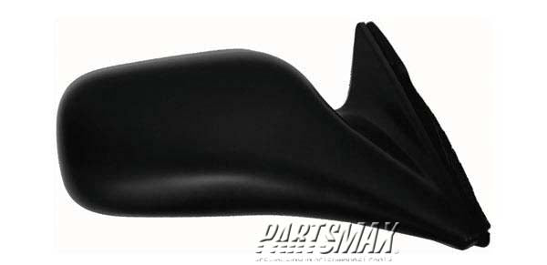 1321 | 1992-1996 TOYOTA CAMRY RT Mirror outside rear view USA built; power remote; black - paint to match | TO1321138|8791006924