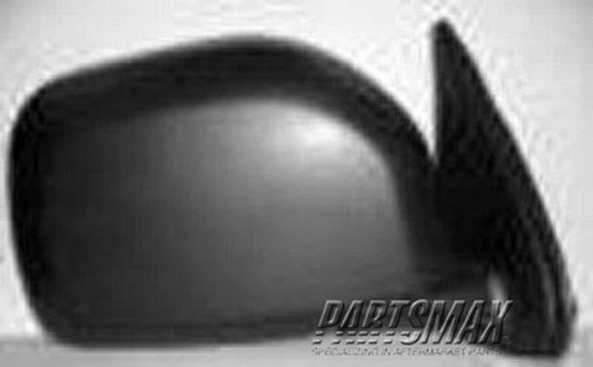 1321 | 2000-2002 TOYOTA 4RUNNER RT Mirror outside rear view manual; black - paint to match | TO1321173|8791035890