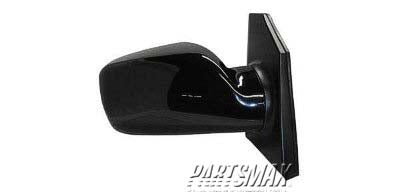 1321 | 2003-2008 TOYOTA COROLLA RT Mirror outside rear view SE/L; power remote; non-folding; black - paint to match | TO1321179|8791002915