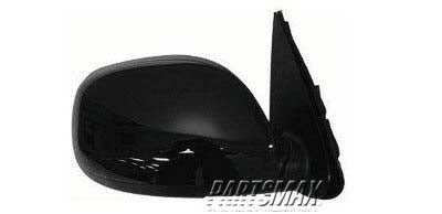 1321 | 2003-2006 TOYOTA TUNDRA RT Mirror outside rear view DOUBLE CAB; non-heated power remote; black - paint to match | TO1321193|879100C904