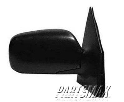1321 | 2000-2005 TOYOTA ECHO RT Mirror outside rear view 2dr coupe/4dr sedan; manual remote | TO1321197|8791052232