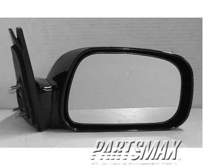 1321 | 2002-2006 TOYOTA CAMRY RT Mirror outside rear view black; code 202; non heated; japan built | TO1321210|8791033500C0