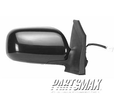 1710 | 2001-2003 TOYOTA PRIUS RT Mirror outside rear view black; code 202 | TO1321213|8791047030C0