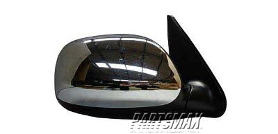 1321 | 2003-2006 TOYOTA TUNDRA RT Mirror outside rear view w/double cab; SR5 model; non-heated | TO1321228|879100C080