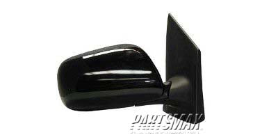 1321 | 2007-2012 TOYOTA YARIS RT Mirror outside rear view 4dr sedan; w/power | TO1321231|8791052790