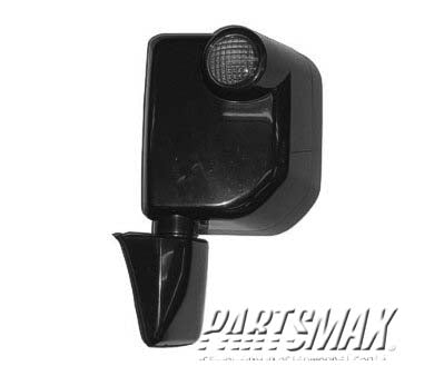 1321 | 2007-2009 TOYOTA FJ CRUISER RT Mirror outside rear view w/o Special Edition Pkg; w/Lamp | TO1321250|8791035A01
