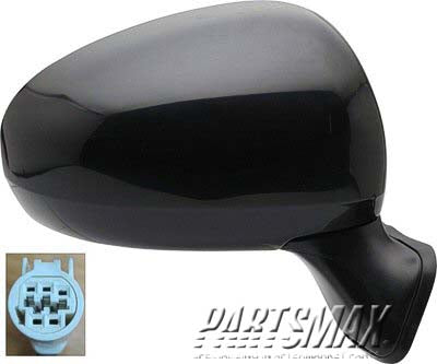 1321 | 2010-2015 TOYOTA PRIUS RT Mirror outside rear view Type G|S; Power; Heated; Foldaway; w/o Signal Lamps; PTM; see notes | TO1321262|8791047180-PFM