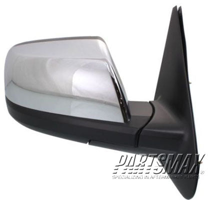 1321 | 2007-2013 TOYOTA TUNDRA RT Mirror outside rear view LIMITED; Power; Heated; w/o Memory; Pwr Folding; w/o Auto Dimmer | TO1321269|879100C203-PFM