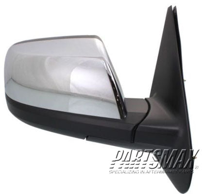 1321 | 2008-2013 TOYOTA SEQUOIA RT Mirror outside rear view LIMITED|PLATINUM; Power; Heated; w/o Memory; Pwr Folding; w/o Auto Dimmer | TO1321269|879100C203-PFM